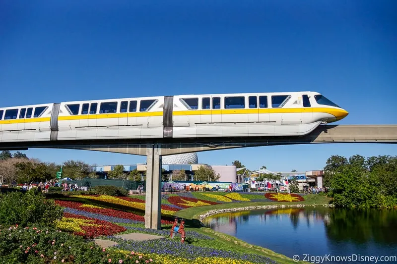 Disney World Monorail Transportation