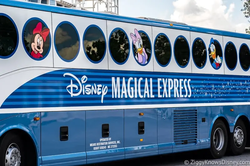 Disney's Magical Express Bus Disney World Transportation