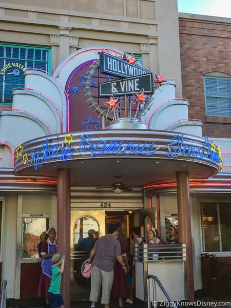 Hollywood & Vine entrance Hollywood Studios