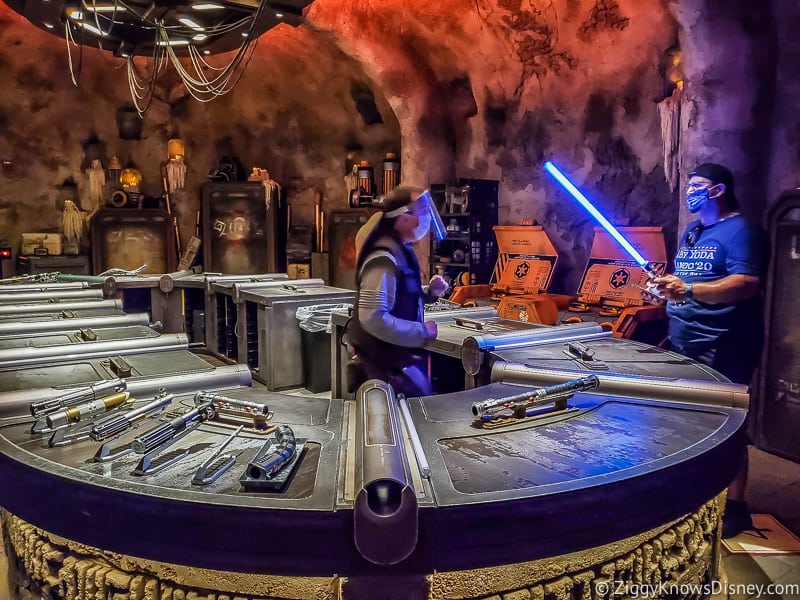 Savi's Workshop with Legacy Lightsabers