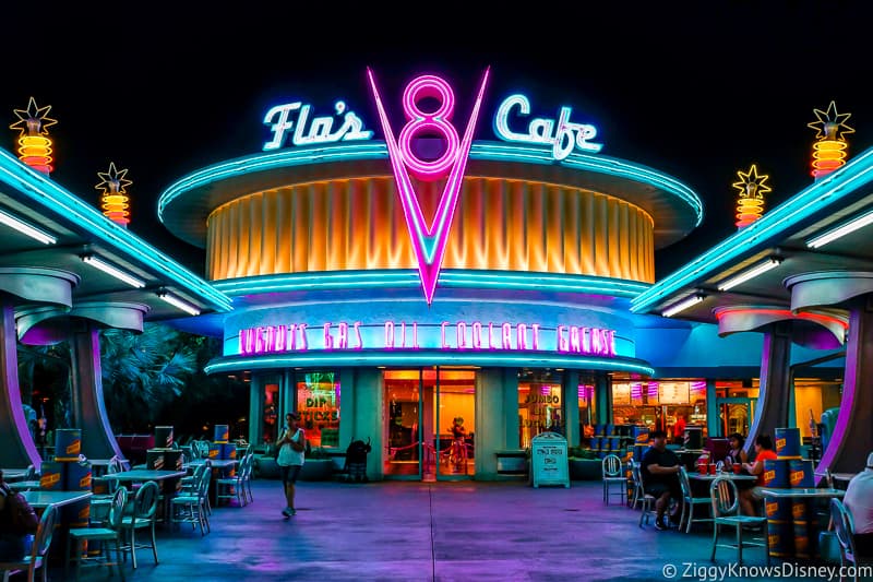 Flo's V8 Cafe Cars Land