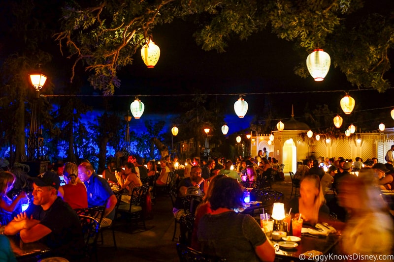 Dining at Blue Bayou Disneyland