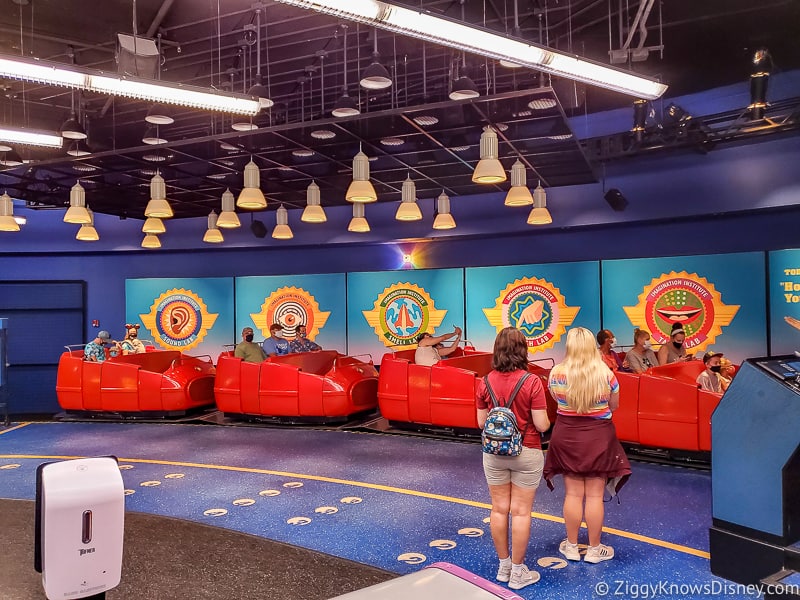 Journey Into Imagination ride loading area