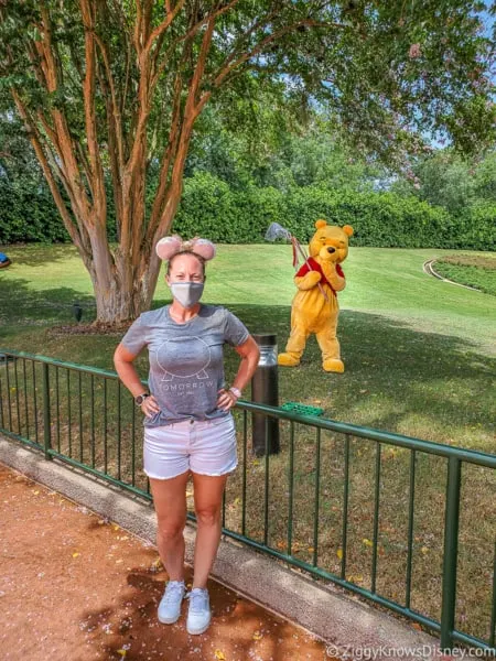 Winnie the Pooh character EPCOT