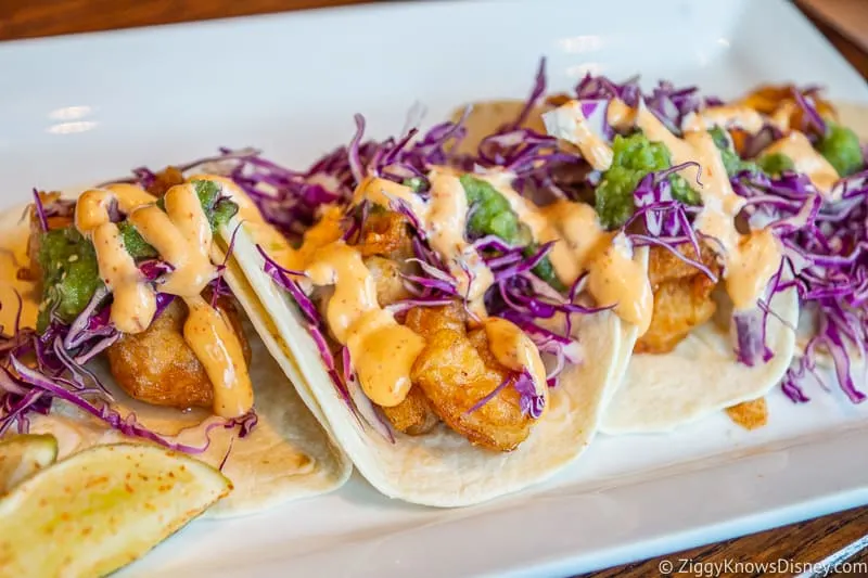 Shrimp Tacos La Hacienda EPCOT