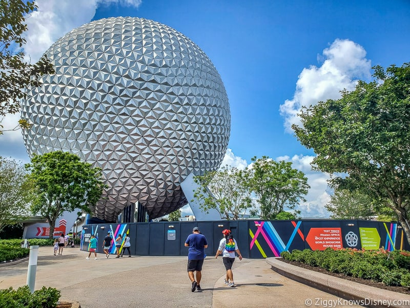 EPCOT after reopening