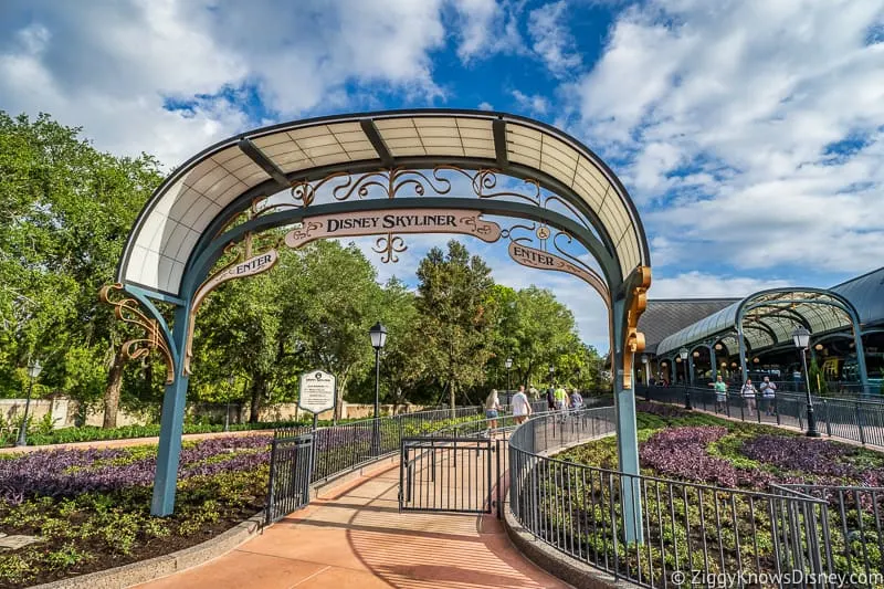 Disney Skyliner Station at EPCOT