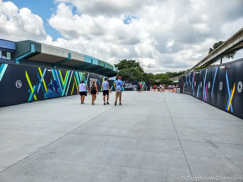 EPCOT crowds after reopening