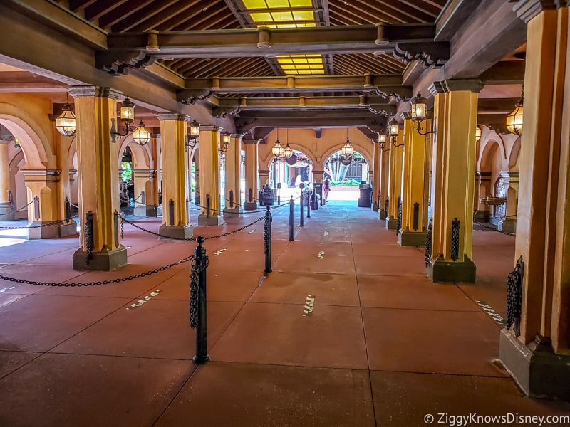 Pirates of the Caribbean queue Magic Kingdom reopening