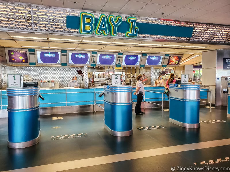 Cosmic Ray's Starlight Cafe ordering area Magic Kingdom opening