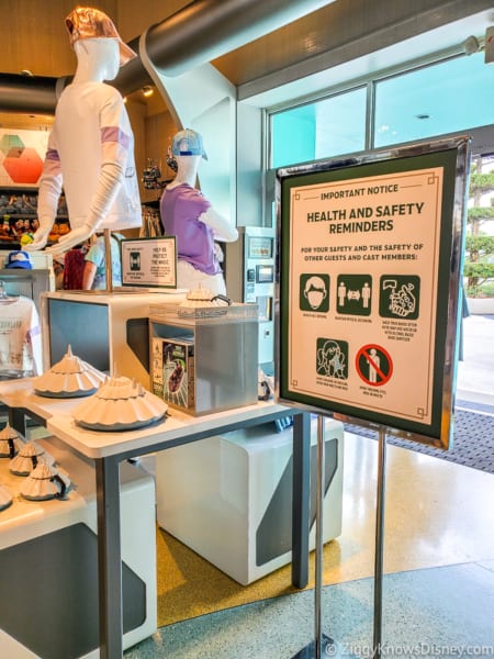 merchandise in Shops at Magic Kingdom after reopening