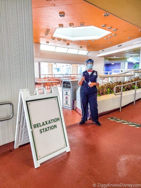 Magic Kingdom Relaxation Station Tomorrowland