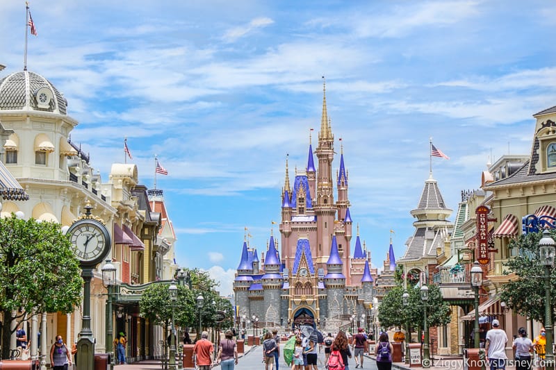 Magic Kingdom Crowds after reopening