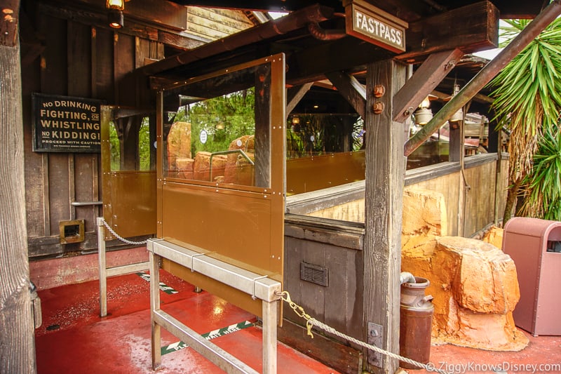 Big Thunder Mountain queue Magic Kingdom reopening