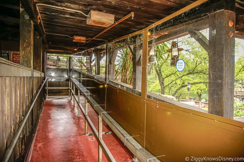 Big Thunder Mountain plexiglass Magic Kingdom reopening