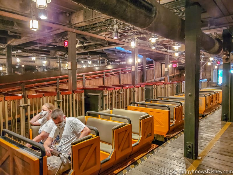 Big Thunder Mountain loading area Magic Kingdom reopening