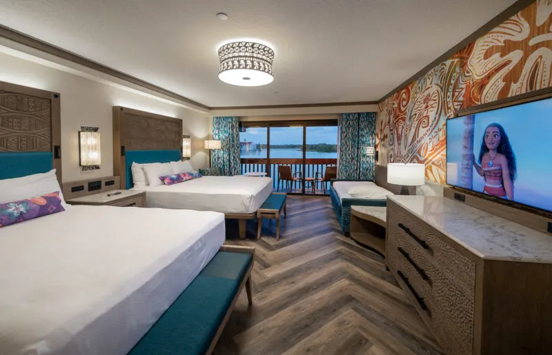 Moana rooms Polynesian Resort Disney World