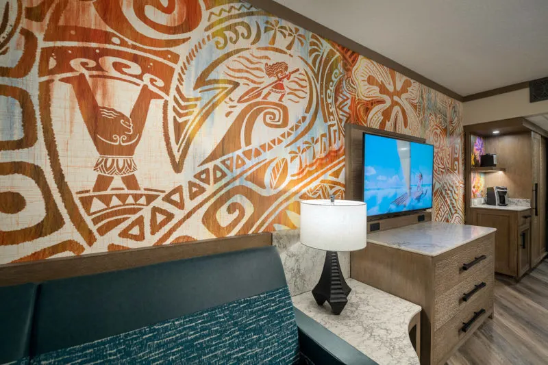 Moana rooms Polynesian Resort refurbishment