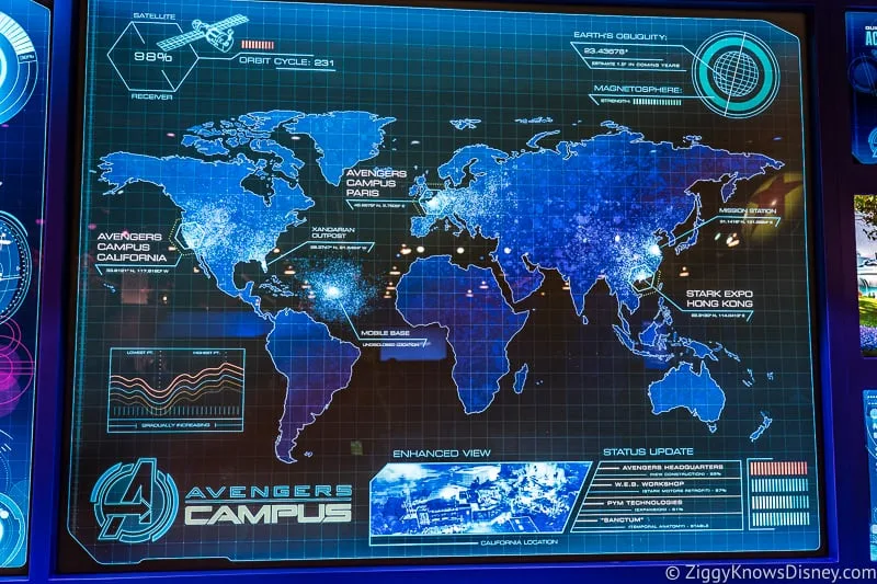 Avengers Campus Worldwide Locations