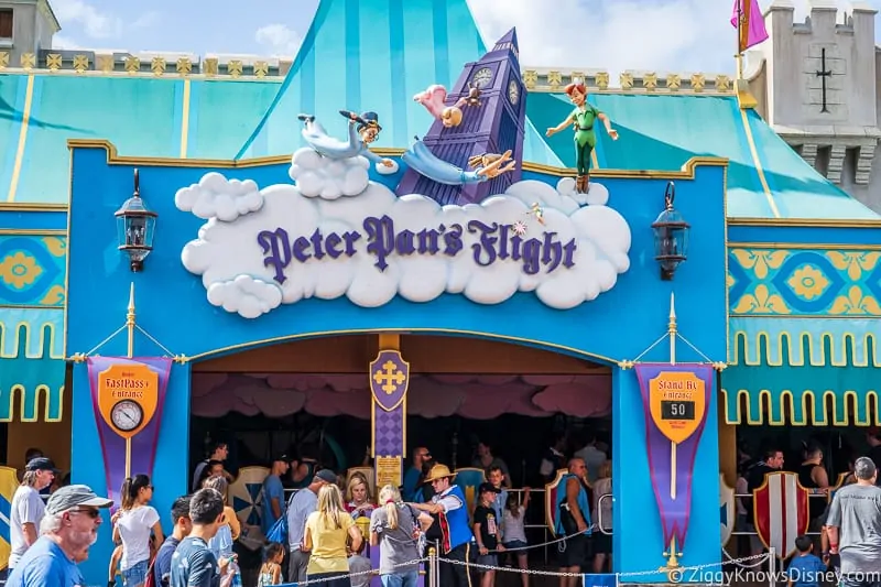 Peter Pan's Flight Fantasyland Disney's Magic Kingdom Park