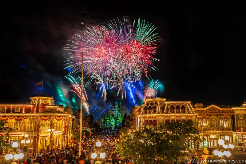 Happily Ever After Fireworks over Disney's Magic Kingdom Park