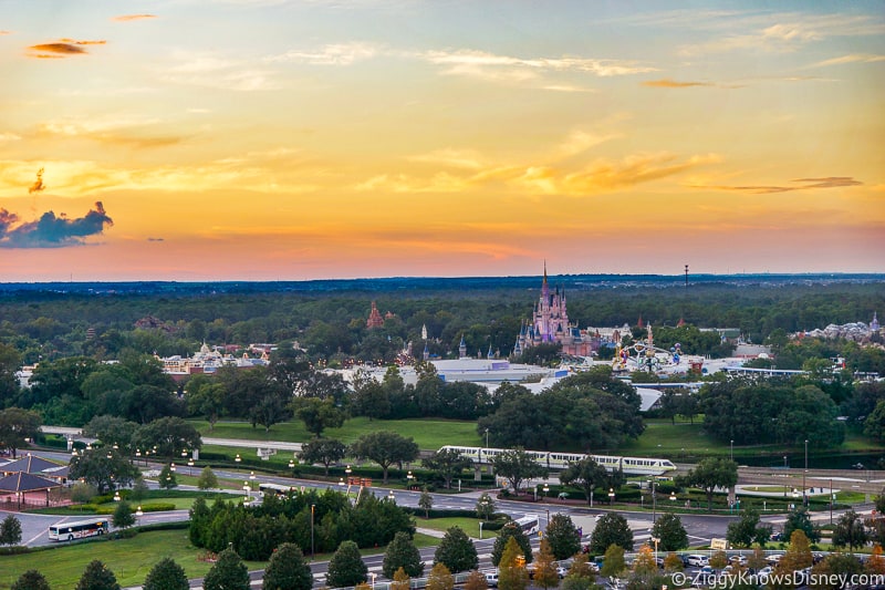 View of Magic Kingdom Park from Contemporary Resort