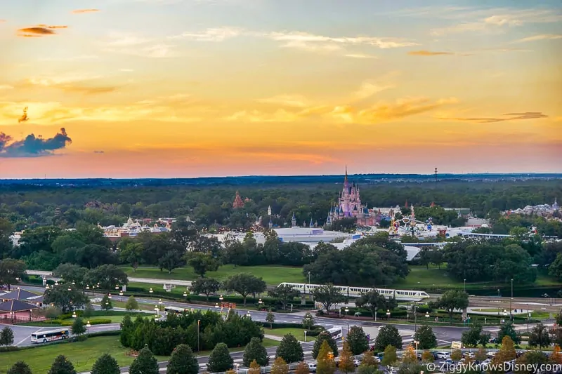 View of Magic Kingdom Park from Contemporary Resort