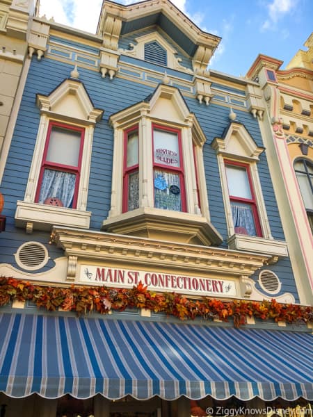 Windows on Main Street, U.S.A. Magic Kingdom