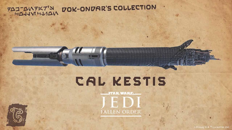 Cal Kestis Legacy Lightsaber Dok Ondar's