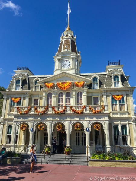 Magic Kingdom Town Hall in the Fall