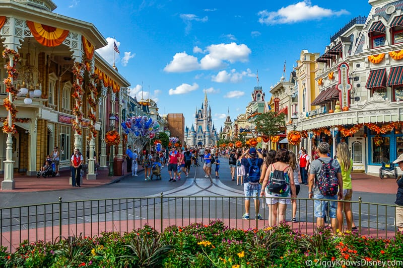 Disney's Magic Kingdom in October