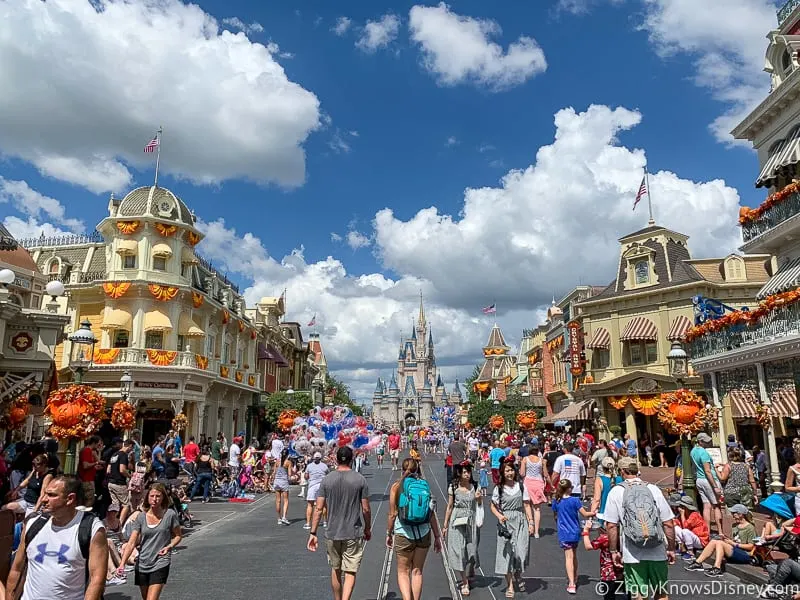Disney World crowds in October