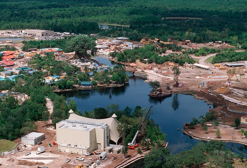 Disney's Animal Kingdom under construction 1997