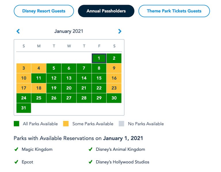 How to Make Disney World Park Pass Reservations Complete Guide