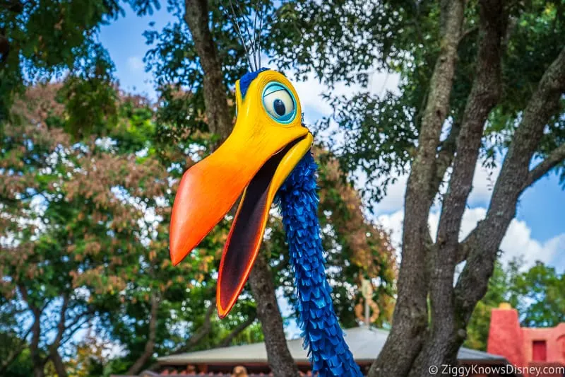 Kevin walk around character at Disney's Animal Kingdom