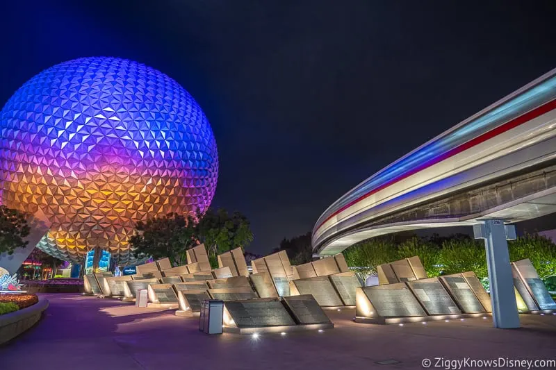 EPCOT Tips with Spaceship Earth and the Monorail