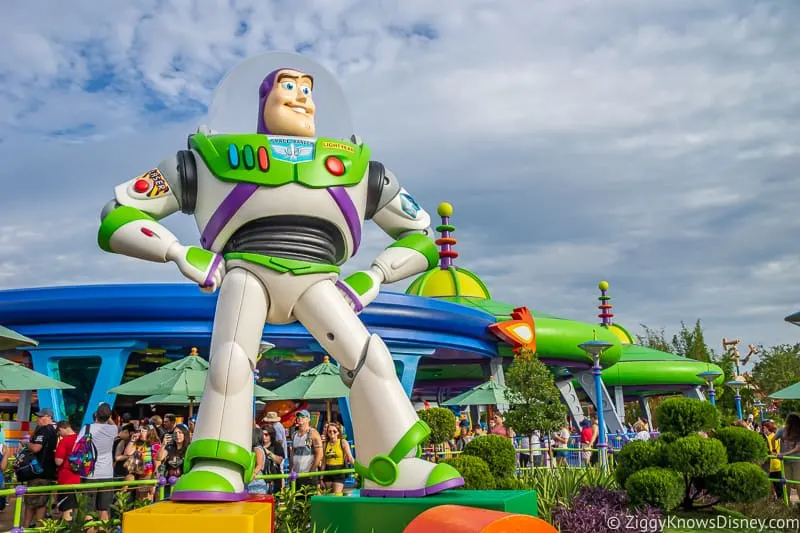 Buzz Lightyear statue Toy Story Land