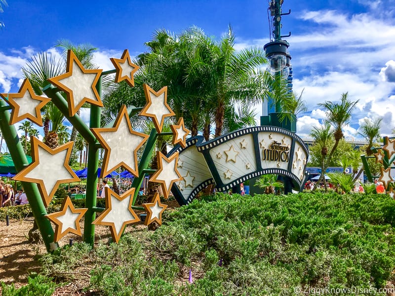 Disney World Hollywood Studios sign