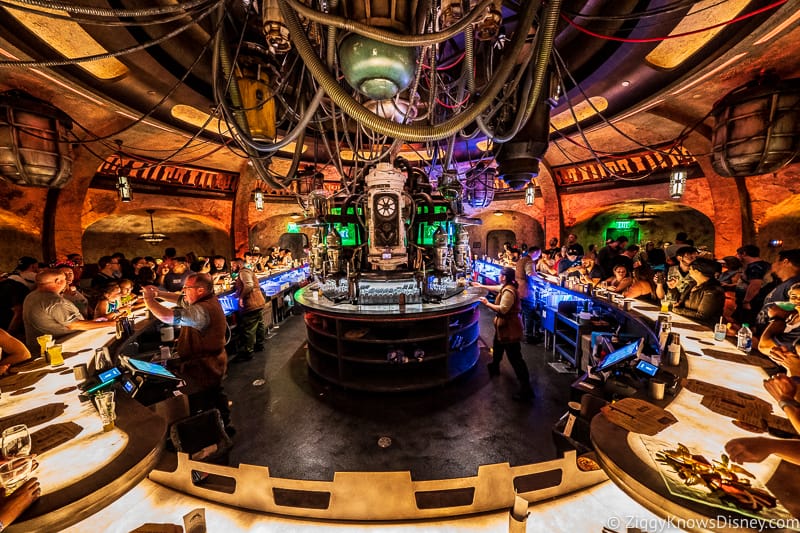 Bar at Oga's Cantina