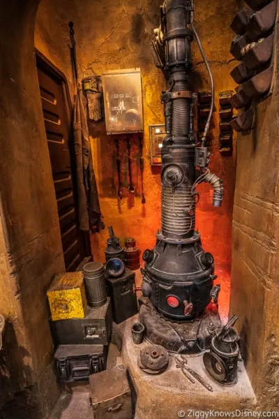 stove in Galaxy's Edge Hollywood Studios