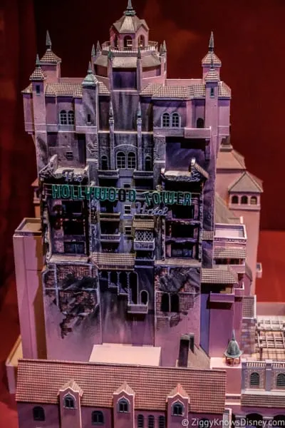 Tower of Terror model Hollywood Studios