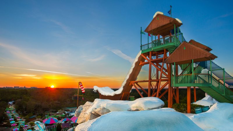 Blizzard Beach Sunset