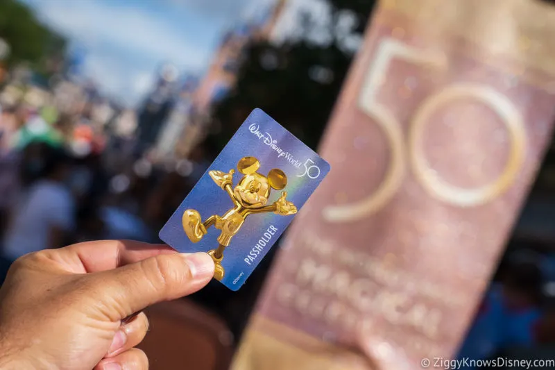 50th Anniversary Disney World Annual Pass