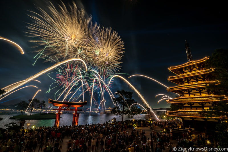 Japan EPCOT fireworks