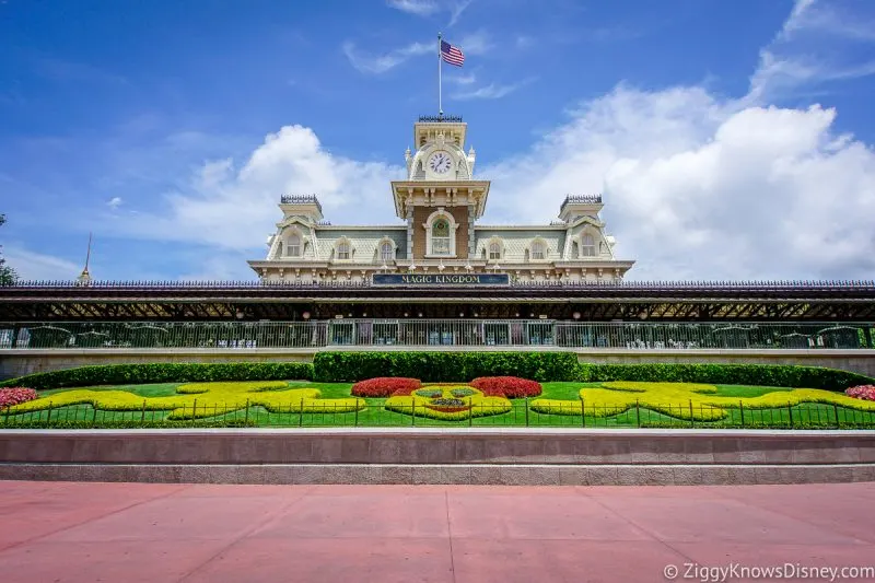 Train Station at front entrance Magic Kingdom