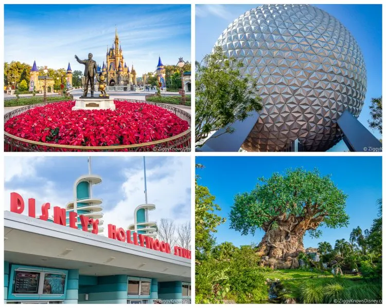 Disney World 4 Theme Parks