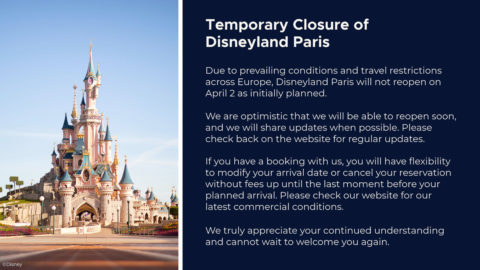 Disneyland Paris Closure & Reopening - FAQs, Refunds and Updates