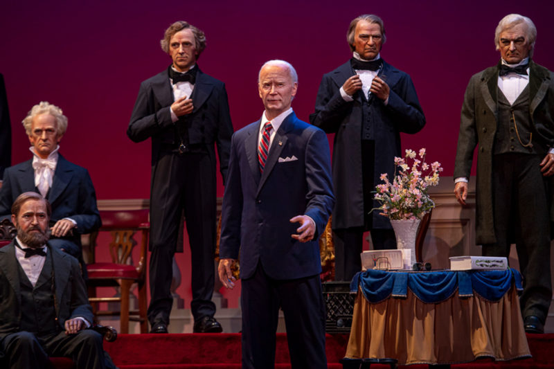 Joe Biden Animatronic Hall of Presidents