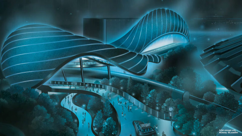 TRON Lightcycle Run concept art