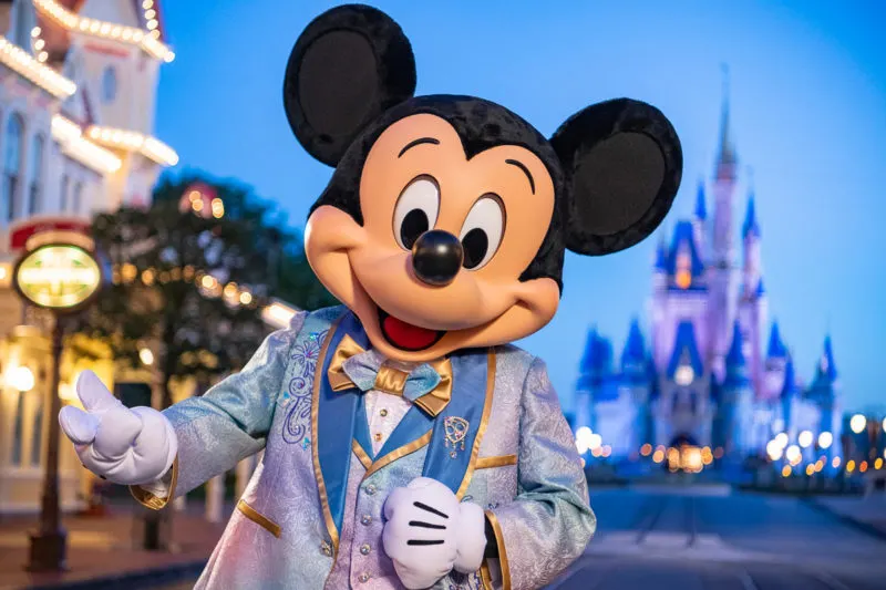 Mickey Mouse Walt Disney World 50th Anniversary